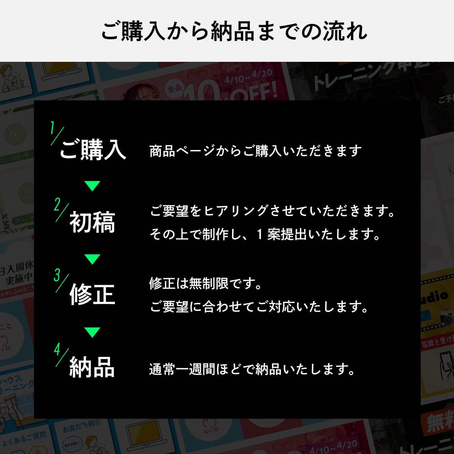 集客につなげる！LINEリッチメニュー作成します